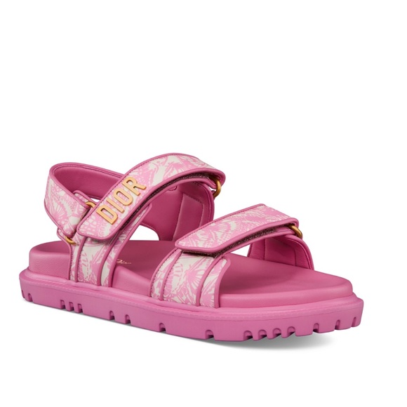 Christian Dior Women's DiorAct Lambskin leather sandals